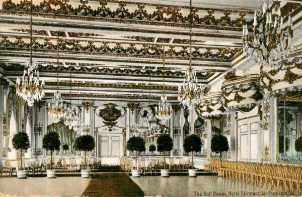 San Francisco California USA Hotel Fairmont Ball Room
