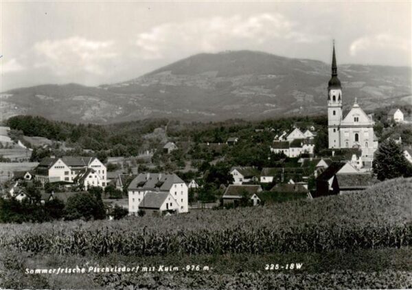 Pischelsdorf  Kulm Steiermark AT Ortsansicht mit Kirche Sommerfrische