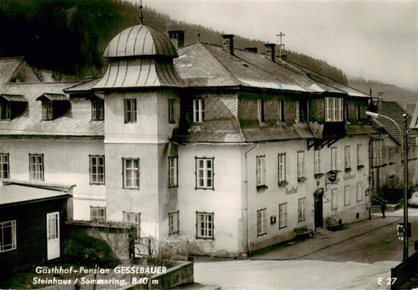 Steinhaus Semmering Gasthof Pension Gesslbauer