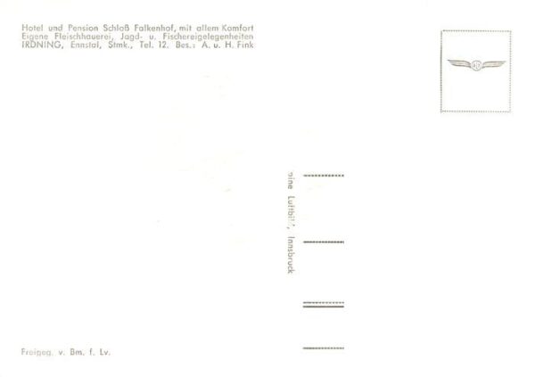 Irdning Steiermark AT Hotel Pension Schloss Falkenhof – Bild 2