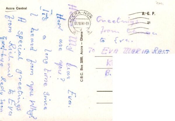 Accra Ghana Fliegeraufnahme – Bild 2