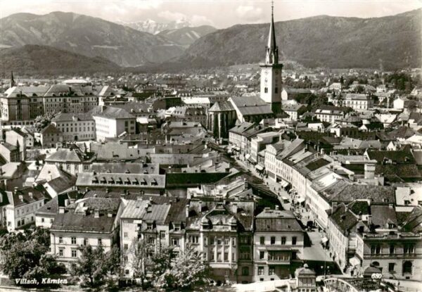 Villach Kaernten AT Fliegeraufnahme
