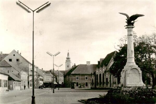 Cakovice Stadtplatz