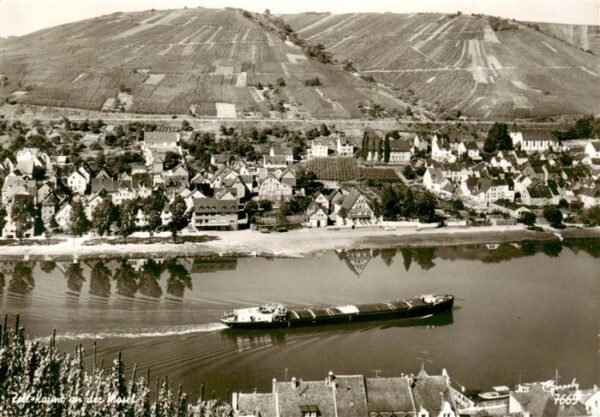 Zell Mosel Weinstadt der Schwarzen Katz Panorama