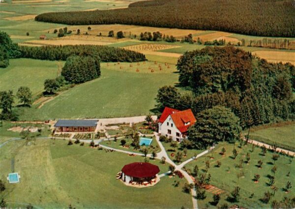 Brilon Gaestehaus Drei Eichen Fliegeraufnahme