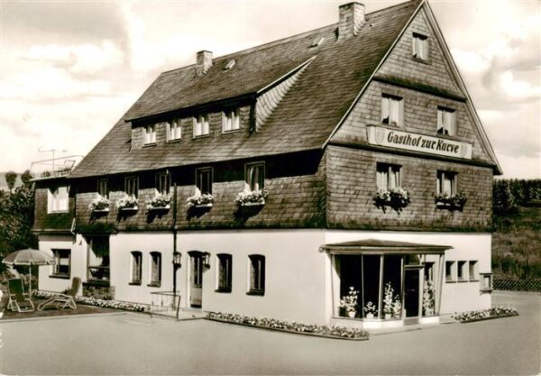 Winterberg Hochsauerland Gasthof Pension Engemann Kurve
