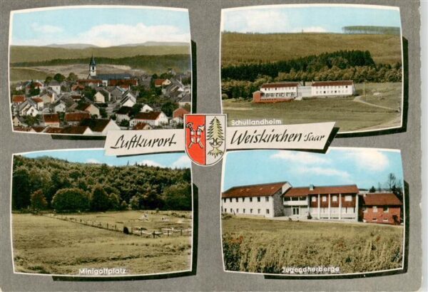 Weiskirchen Saar Panorama Schulandheim Minigolfplatz Jugendherberge
