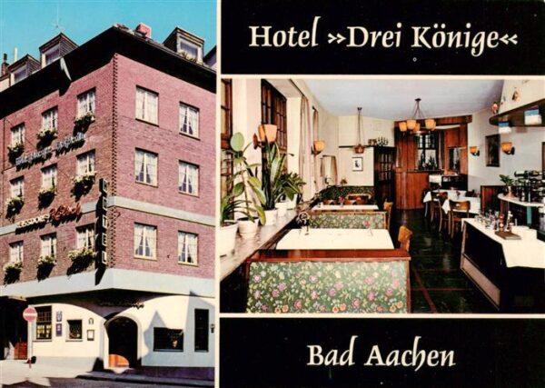 Bad Aachen Hotel Drei Koenige Gastraum