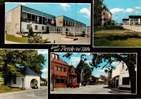 Pesch Koeln Schule Kapelle Ortspartie