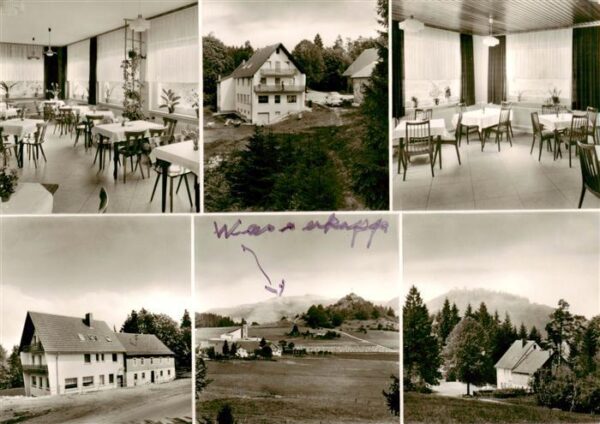 Bodenhof Gersfeld Gasthaus und Pension Wachtkueppel Gastraeume Teilansichten
