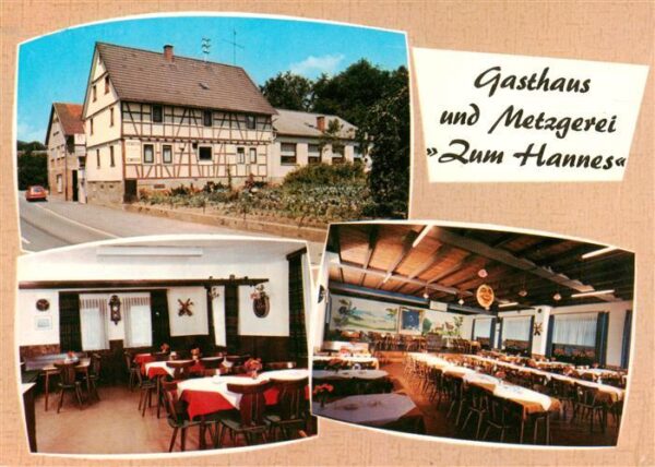 Linnenbach Gasthaus Metzgerei Zum Hannes