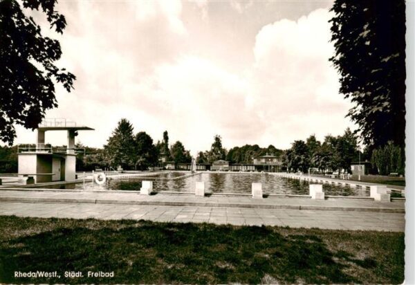 Rheda -Wiedenbrueck Westfalen Staedt Freibad