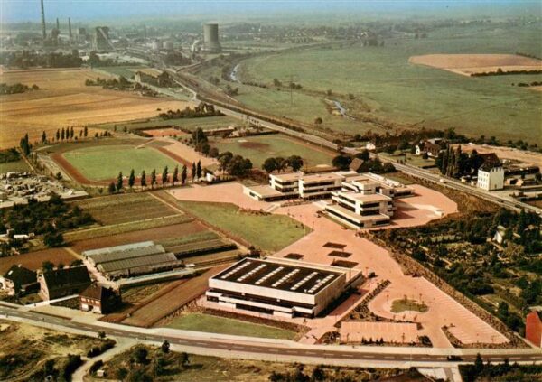 Rheinberg Schulzentrum Fliegeraufnahme