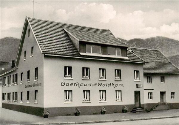Oberwinden Elztal Gasthaus zum Waldhorn