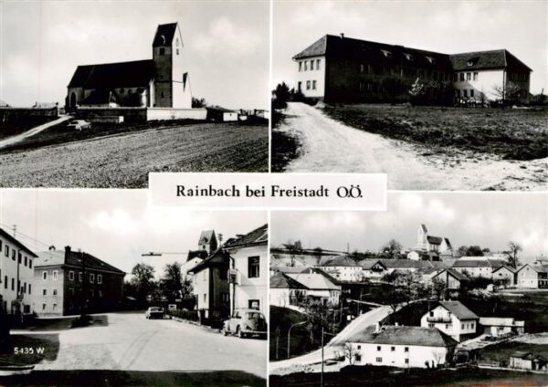 Rainbach Innkreis Oberoesterreich AT Kirche Ortspartien