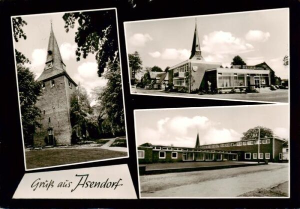 Asendorf Bruchhausen-Vilsen Kirche Teilansichten
