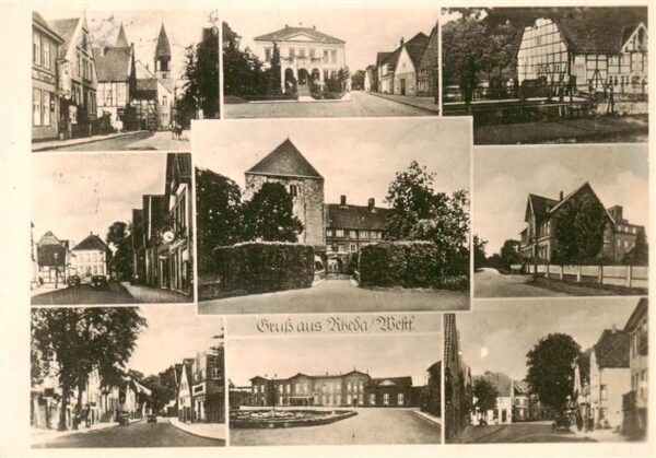 Rheda -Wiedenbrueck Westfalen Orts und Teilansichten