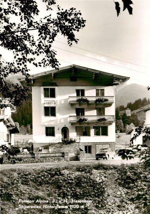 Hinterglemm Saalbach Pension Alpina