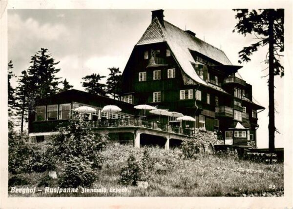 Zinnwald-Georgenfeld Erzgebirge Sachsen Berghof Ausspanne