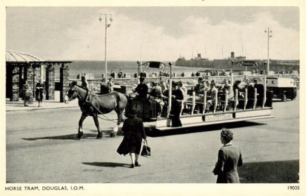 Douglas  IOM Isle of Man UK Horse Tram