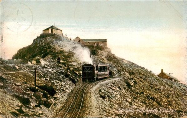 Snowdon Wales UK Mountain Railway