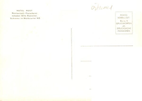 Schrems Waldviertel Hotel Post Restaurant – Bild 2