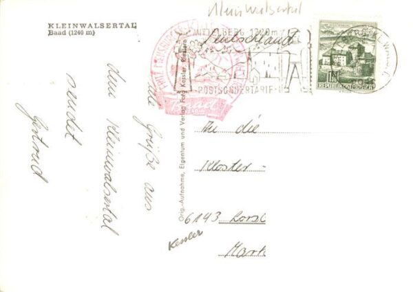 Baad-Mittelberg Kleinwalsertal AT Panorama – Bild 2