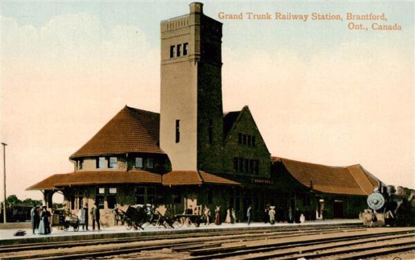 Brantford Ontario Canada Grand Trunk Railway Station