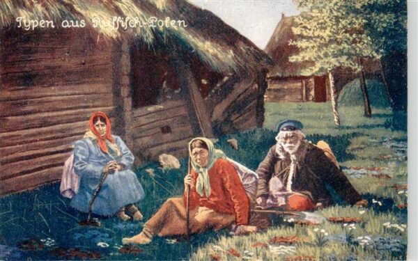 Polen Poland Typen aus Russisch Polen