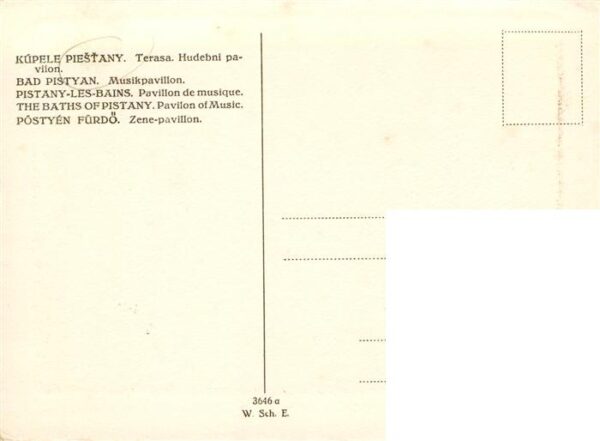 Piestany Pistian Poestyen SK Musikpavillon – Bild 2