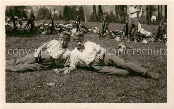 Militaria Schweiz Soldaten