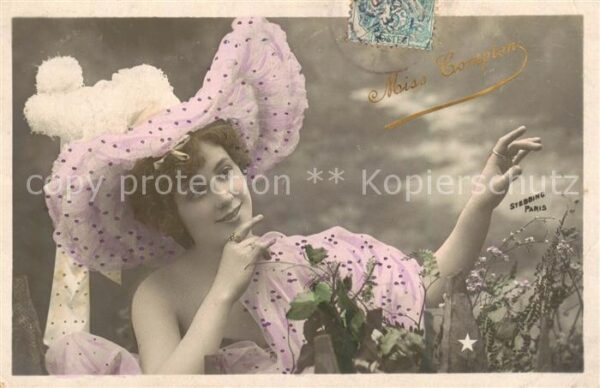 Foto Stebbing Paris Nr. 757 Miss Compton