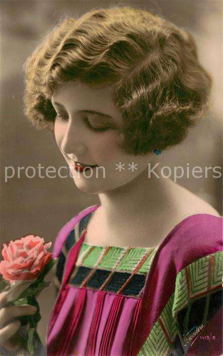 Foto Fotocelere Nr. Nr.1410/6 Frau Blume