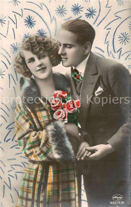 Foto Amag Nr. Nr.63275/6 Liebespaar