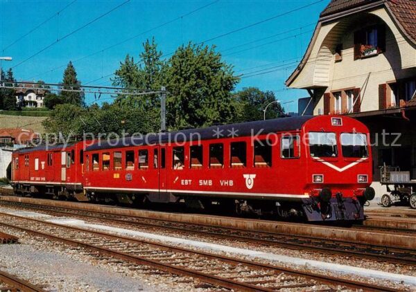 Eisenbahn Railway Chemin de Fer Emmental Burgdorf Thun-Bahn