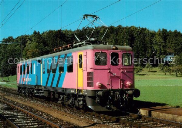 Eisenbahn Railway Chemin de Fer Schweizerische SBB Elektrischer Triebwagen Be 4/