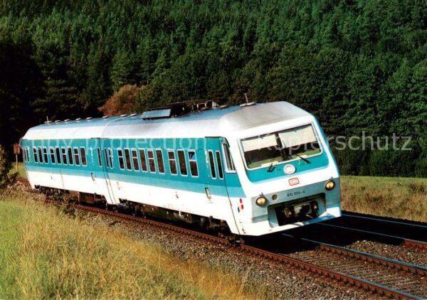 Eisenbahn Railway Chemin de Fer Deutsche Bundesbahn DB Dieselelektrischer Triebw