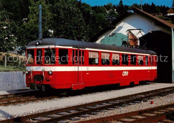 Eisenbahn Railway Chemin de Fer Chemins de fer des Montagnes Neuchateloises CMN