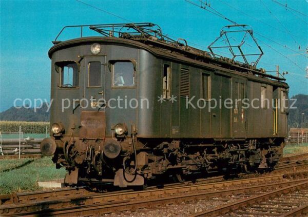 Eisenbahn Railway Chemin de Fer Schweizerische Bundesbahn SBB Gepaecktriebwagen