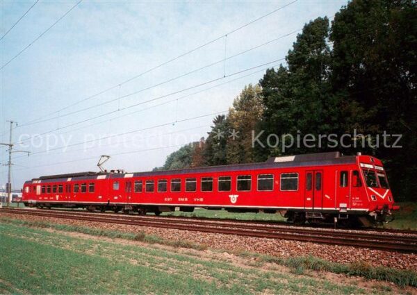 Eisenbahn Railway Chemin de Fer Pendelzug Typ RBDe 4/4 Bt