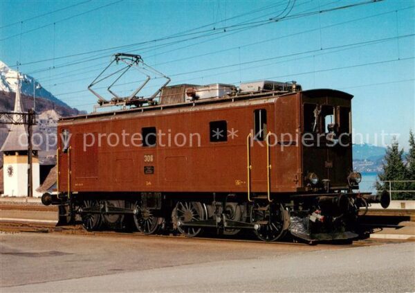 Eisenbahn Railway Chemin de Fer Berner Alpenbahn Bern Loetschberg Simplon BLS Ne