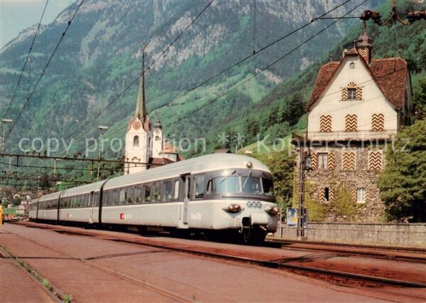 Eisenbahn Railway Chemin de Fer SBB zug RAe TEE 1055