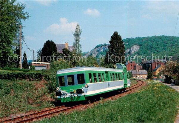 Eisenbahn Railway Chemin de Fer Belgique Ligne 154 Dinant Givet Autorall Picasso