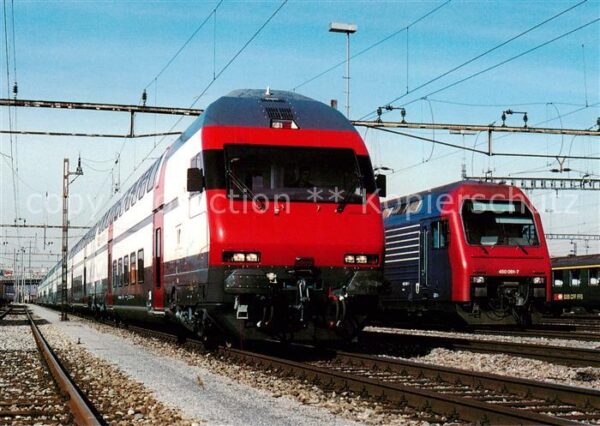 Eisenbahn Railway Chemin de Fer Schweiz SBB Dopelstock Pendelzug IC 2000