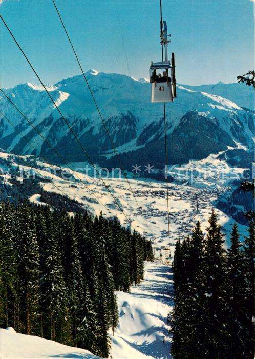 Seilbahn Cable-Car Telepherique Klosters Madrisa Bergbahn Pischahorn