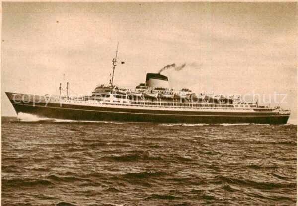 Dampfer Oceanliner ITALIA T/N Cristoforo Colombo Genova