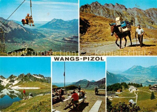 Sessellift Chairlift Telesiege Wangs-Pizol