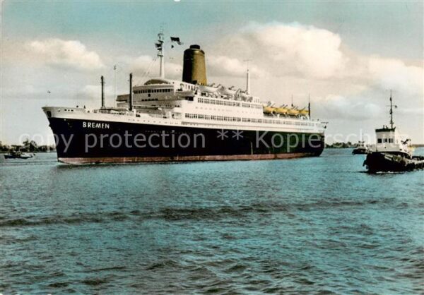 Dampfer Oceanliner BREMEN Flaggschiff Norddeutschen Lloyd