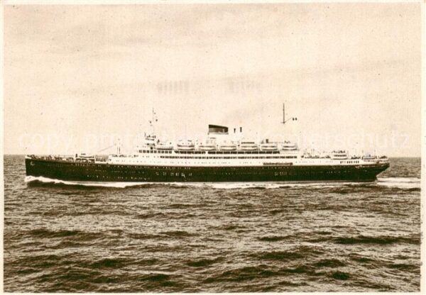 Dampfer Oceanliner ITALIA Molonave Saturni