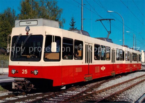 Eisenbahn Railway Chemin de Fer Forchbahn FB Elektrischer Doppeltriebwagen Be 8/